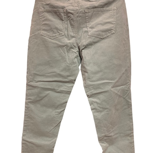 Talbots New without tag light blue corduroy boyfriend relaxed pants 10 petite - Picture 6 of 7